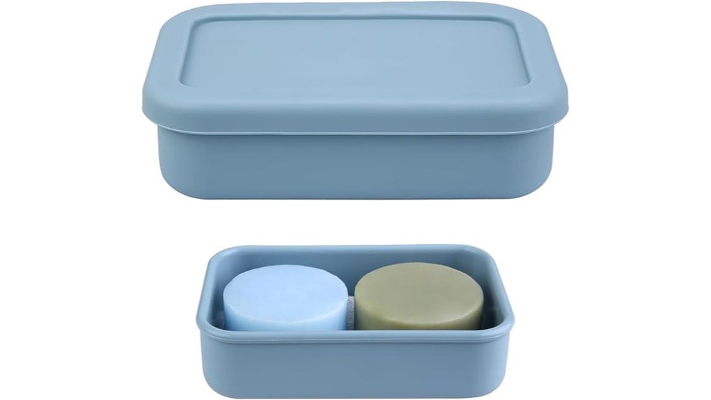 travel silicone soap drainage
