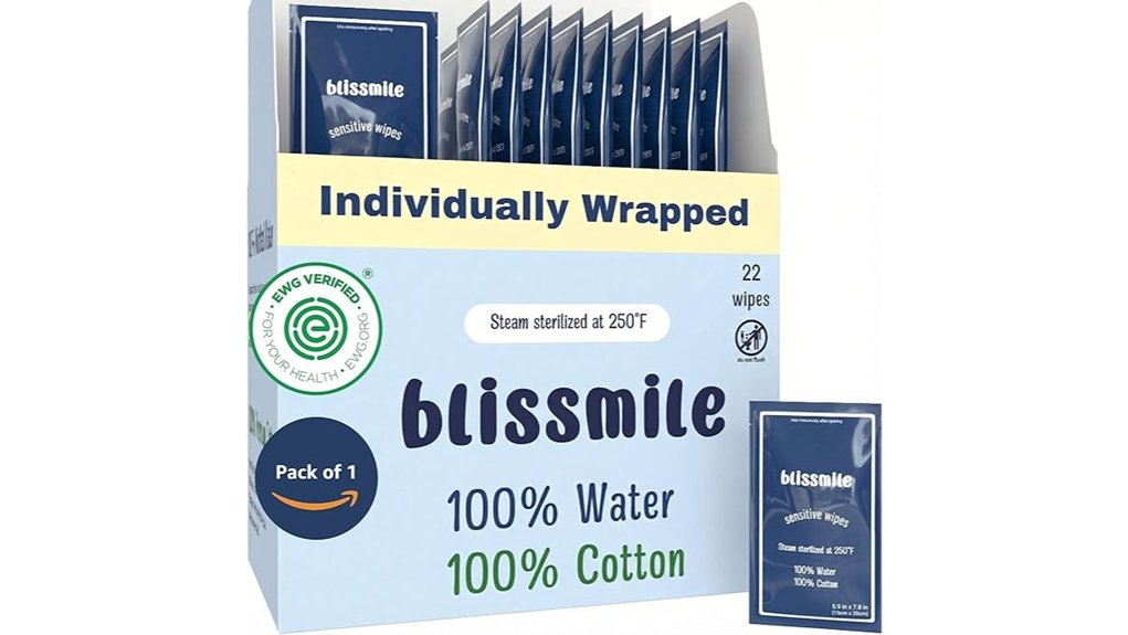 Best Travel Wet Wipes That Stay Moist (Better Seals) 4 travel size 22 count cotton wipes