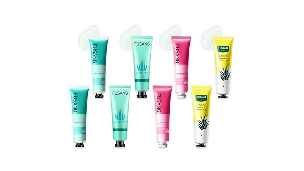 Best After‑Sun Aloe for Travel: Non‑Sticky Gels to Soothe Skin 10 travel size 8 pack organic aloegel