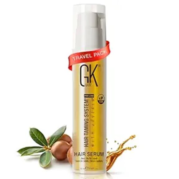 travel size argan frizz control