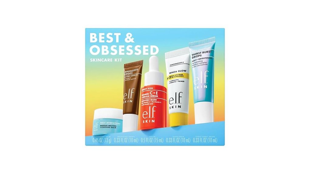 travel size sun serum pack