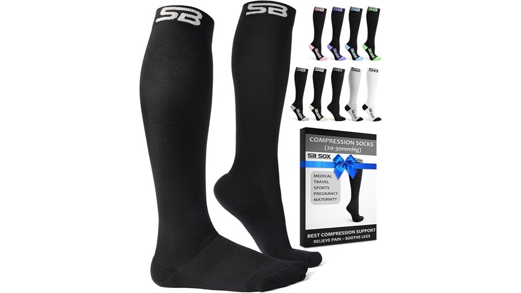 Best Compression Socks for Long Bus Rides (Graduated Fit) 8 travel sports compression socks