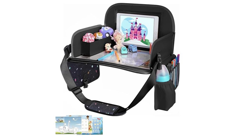 Must-Have Wipe-Clean Backseat Snack Trays for Family Travel 14 travel tray cups board