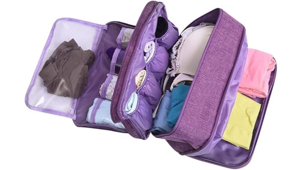 Best Bra and Underwear Organizers for Travel: Flat, Structured 3 travel underwear packing kit