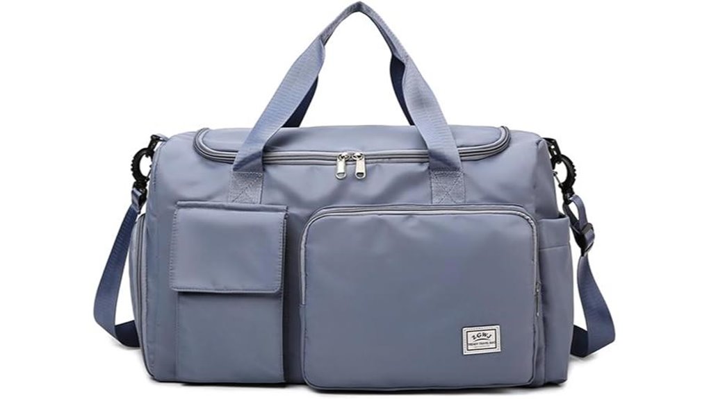 Must-Have Weekender Bags with Separate Wet Pockets (Swim-Ready) 9 travel waterproof dual pocket shoe