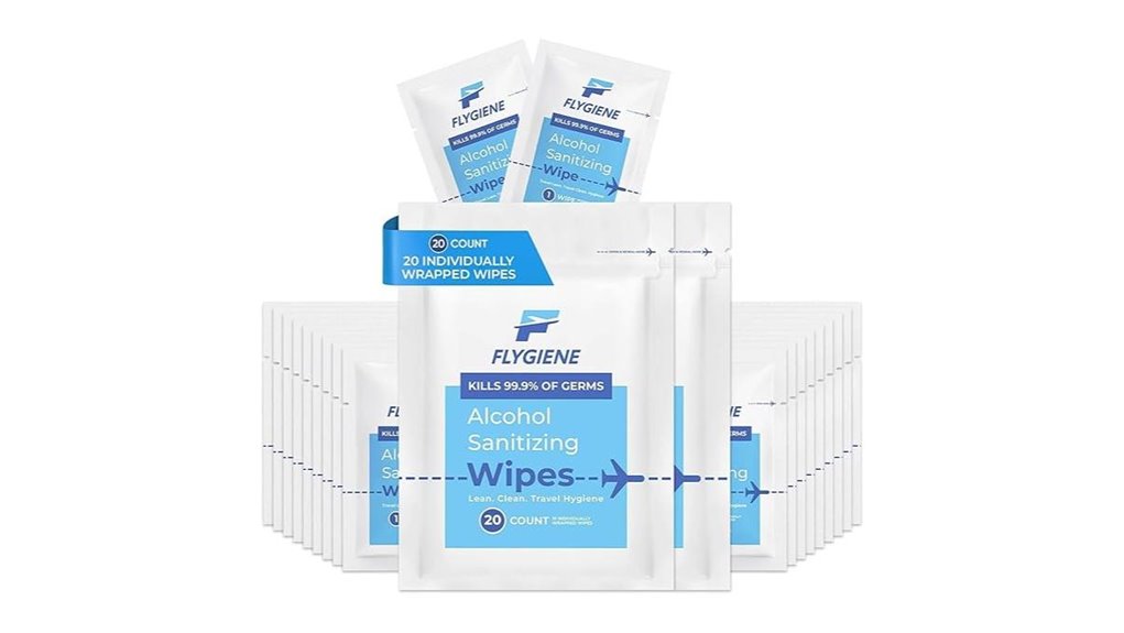 Travel Wipes with Resealable Packs That Every Traveler Loves 3 travel wipes twenty packs