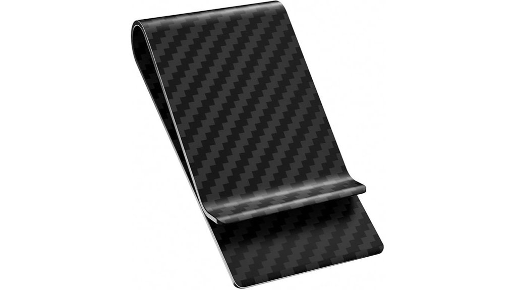Slim, Secure Money Clip Wallets That Travelers Love 9 travelambo carbon fiber wallet
