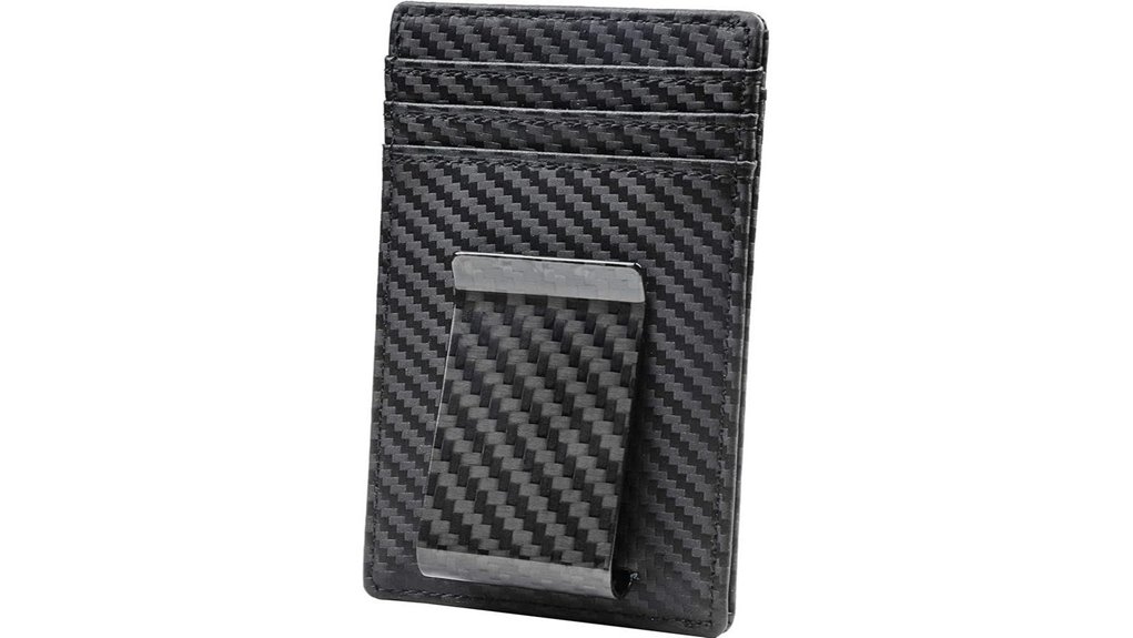 Slim, Secure Money Clip Wallets That Travelers Love 1 travelambo carbon rfid clip
