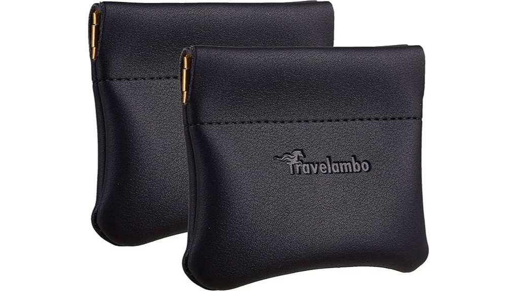travelambo leather coin set