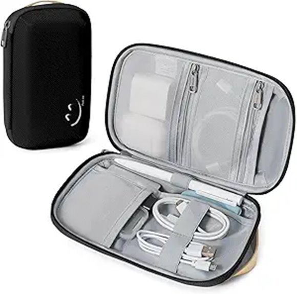 Top Cable Organizers for Travel: Elastic vs Zip Cases 6 travelkin cord charger organizer