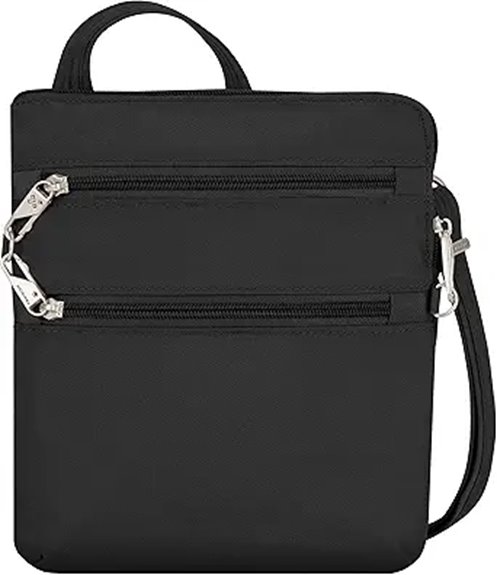 Best RFID-Blocking Crossbody Bags for Travel Zip‑Top Security 3 travelon anti theft slim crossbody