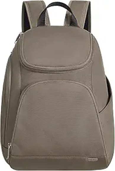Best Travel Backpacks with Lockable Zippers (City Security) 3 travelon classic anti theft backpack