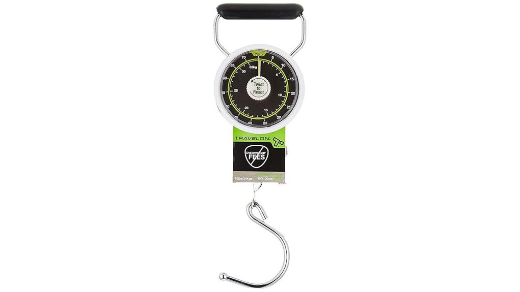 travelon lockable tape scale
