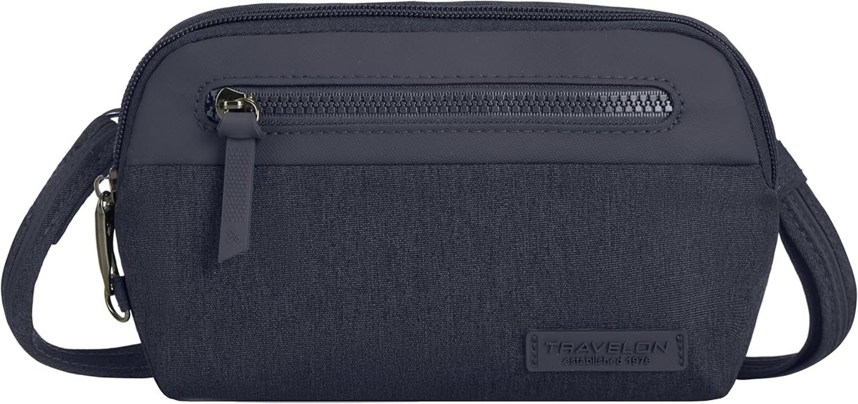 Quiet Magnetic Crossbody Bags: Sleek, Silent Style 5 travelon small antitheft crossbody