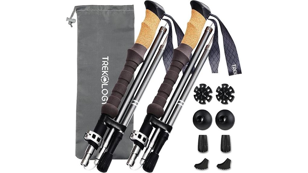 trekology cork grip poles