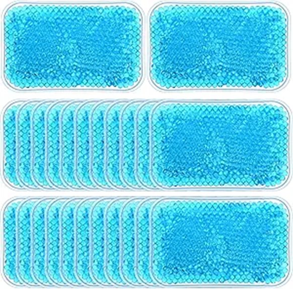 Reusable Ice Packs for On-the-Go Injuries: Slim Gel Solutions 10 trelaco 4x6 gel pack