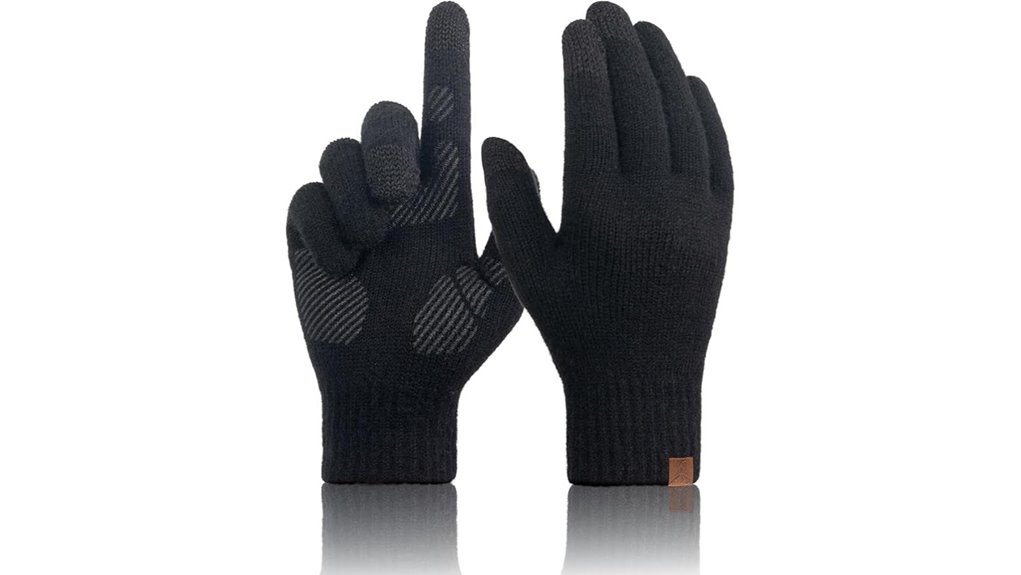Best Packable Windproof Gloves for Travel: Thin & Warm 2 trendoux merino touch screen gloves