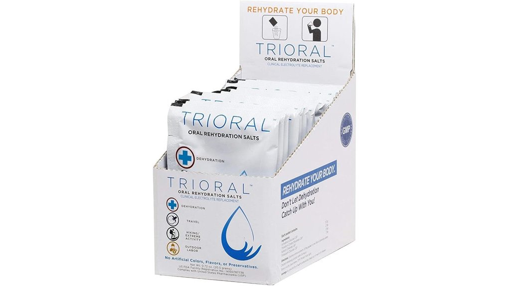 trioral 15 packet electrolyte powder