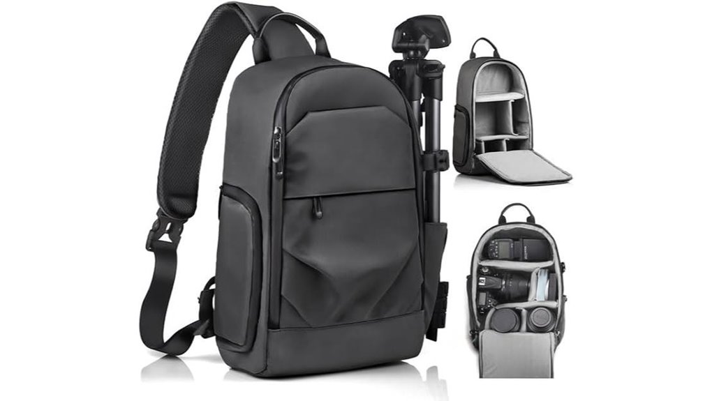 Best Camera Slings for Photography That Keep Gear Safe 12 tripod ready waterproof camera sling