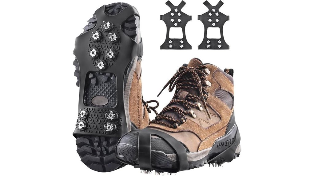 Top Lightweight Ice Cleats for City Winter Walks 6 triwonder anti slip ice cleats
