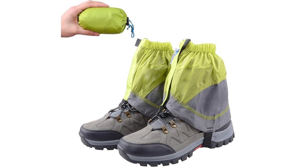 triwonder lightweight waterproof ankle gaiters