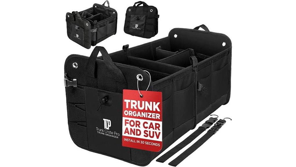 Trunk Luggage for Multi‑Stop Itineraries Keep Neat 11 trunkcratepro large collapsible organizer