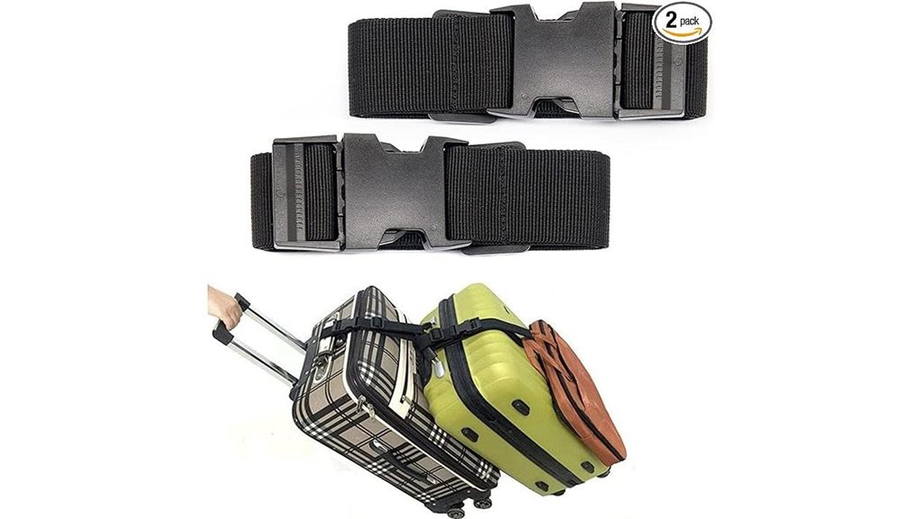 The Best Luggage Straps That Actually Hold (No Slipping) 3 tsa approved 3 suitcase strap pack