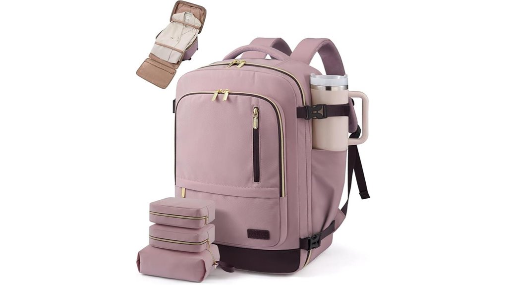 Best Carry‑On Backpacks with Built‑In Packing Cube System 7 tsa approved 40l travel backpack