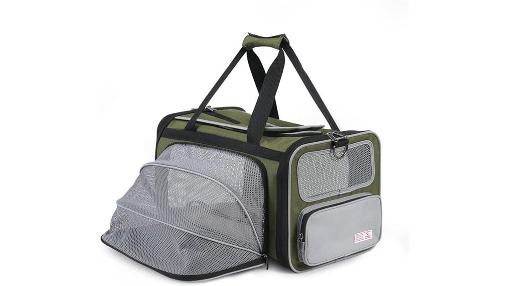 tsa approved collapsible cat carrier