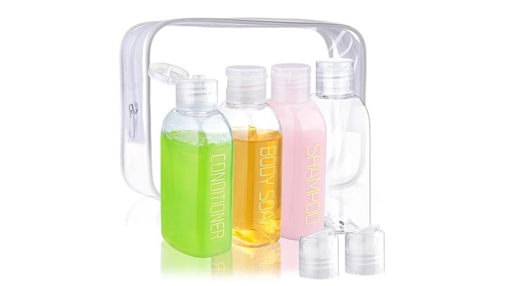 Leakproof Carry‑On Toiletry Bottles That Won’t Ruin Your Flight 9 tsa approved leakproof squeeze bottles
