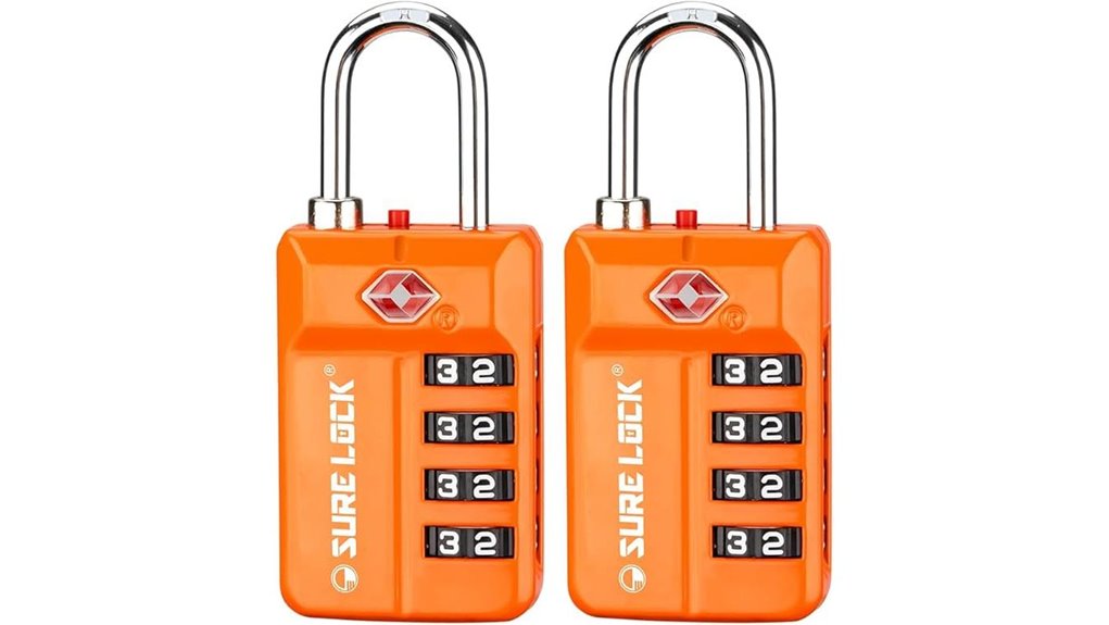 Big-Dial TSA Locks: Read Easily in Low Light 9 tsa approved lock with dials