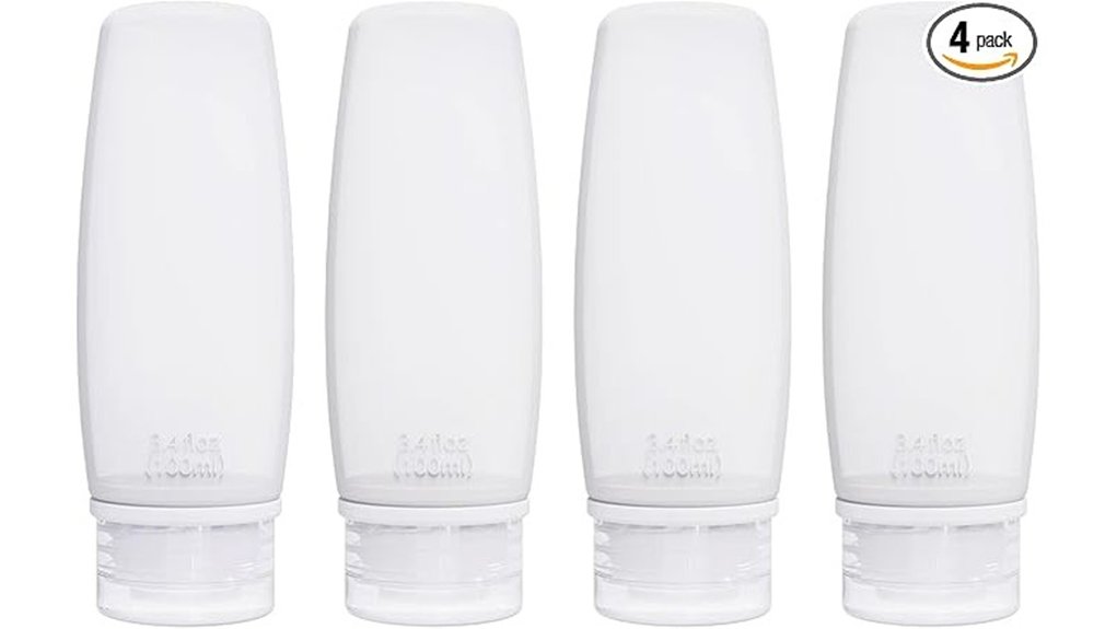 tsa approved silicone travel bottles