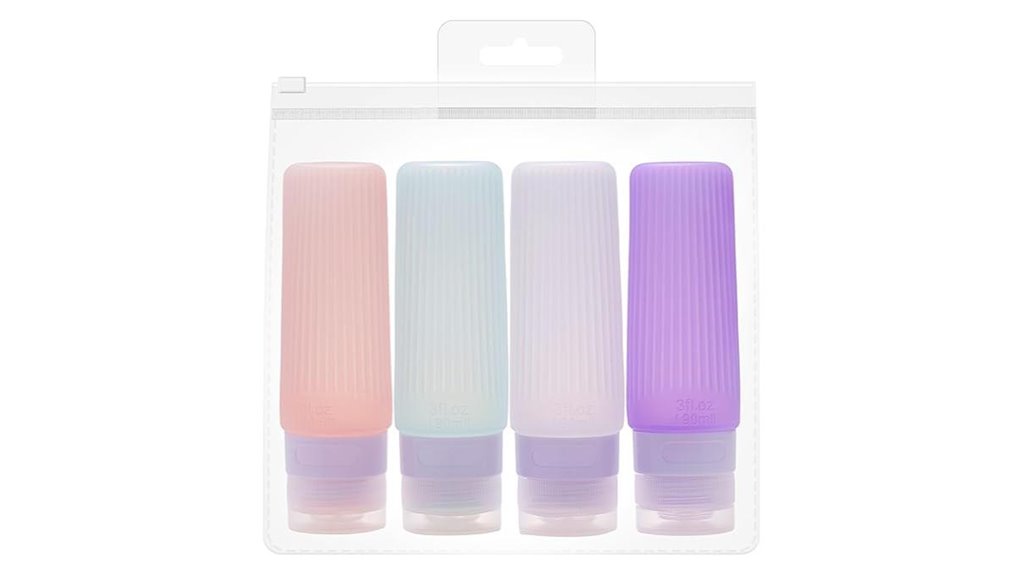 tsa approved silicone travel pack