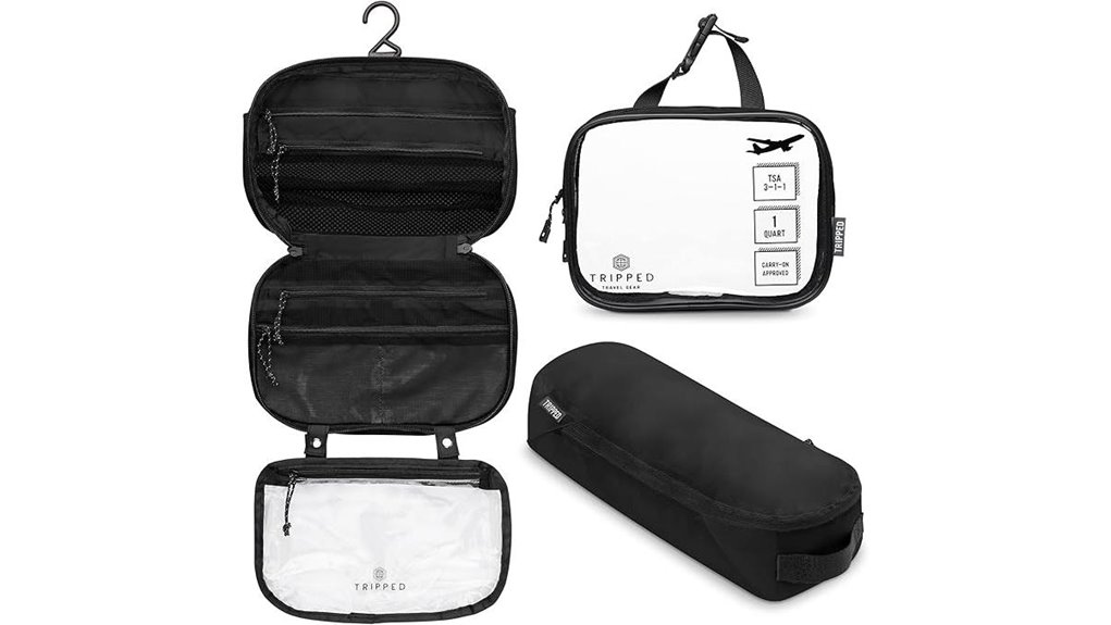 Best Toiletry Bags with Removable TSA Pouches Travelers Love 4 tsa approved toiletry bag set