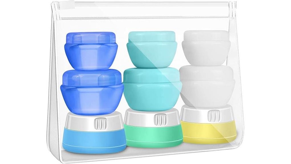 Travel Jars That Won't Crack: Hard Plastic vs Silicone 7 tsa approved travel bottles