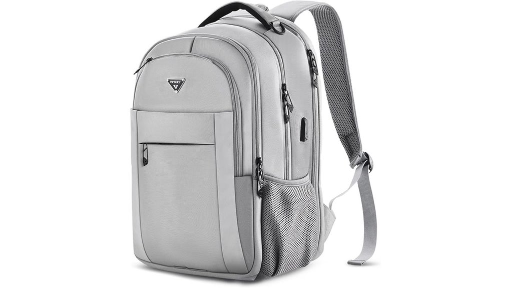 tsa approved usb charging multi pocket backpack
