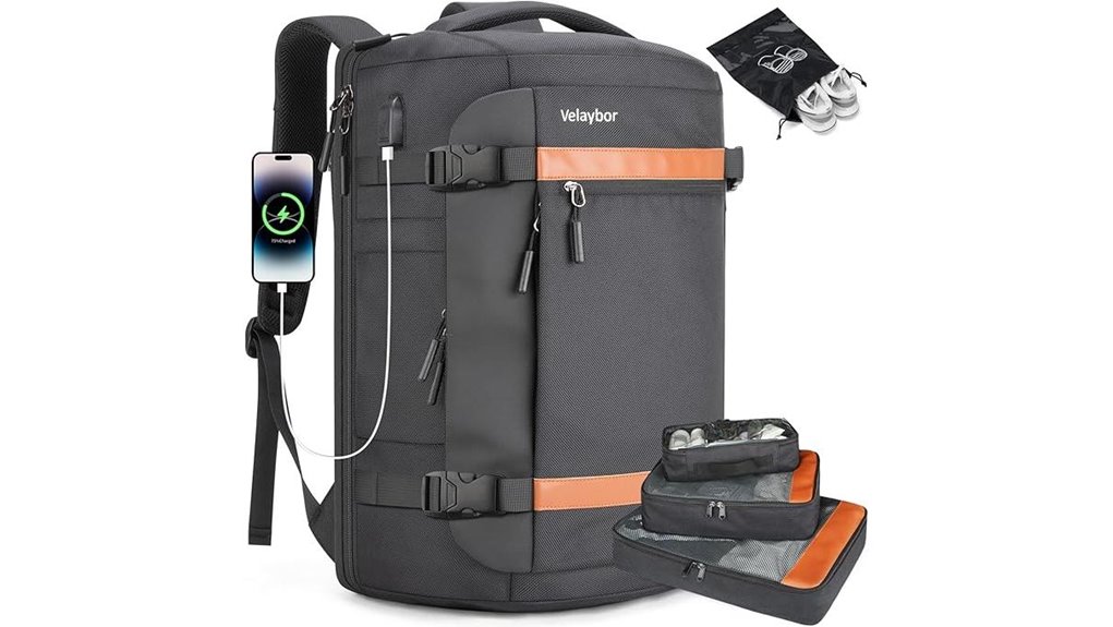 Best Carry‑On Backpacks with Built‑In Packing Cube System 1 tsa friendly 42l usb backpack