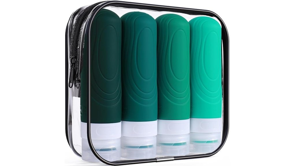 tsa leakproof 3oz silicone