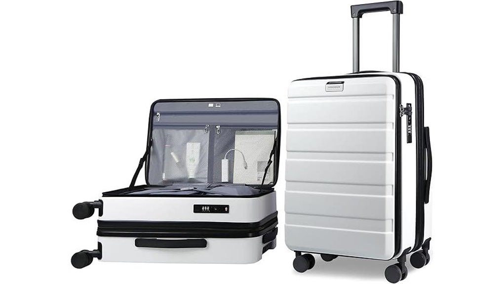 Top Luggage for Cruise Travel That Fit Cabins With Ease 7 tsa secure 20 inch spinner