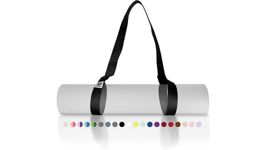 Best Yoga Mat Straps & Carriers to Keep Your Mat on the Go 1 tumaz adjustable two size strap