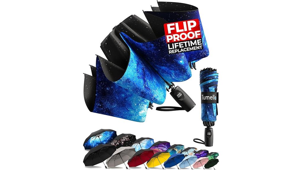 tumella inverted windproof umbrella