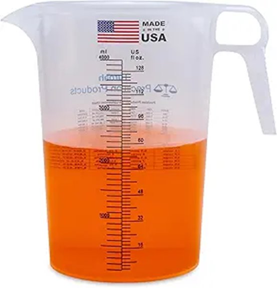 Best Measuring Jug (Liquid Measuring Cup) Chefs Swear By 12 turnah 128oz food pitcher