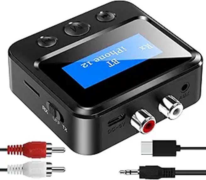 Bluetooth Audio Transmitter (Seat Screen) Brings Sound 11 tv stereo bluetooth transmitter receiver