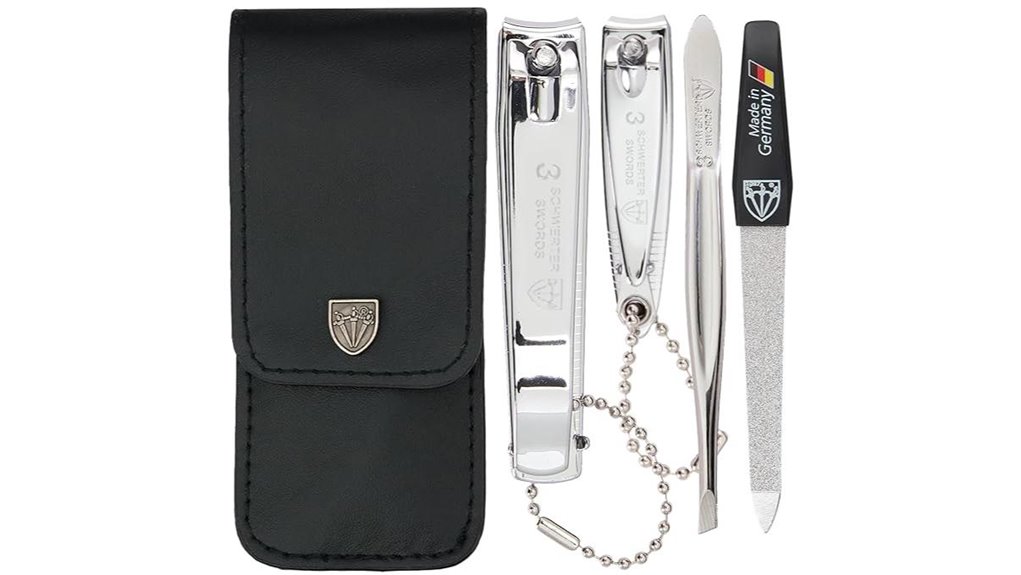 Compact Grooming Kits (TSA-Friendly) Ideal for Travel 15 tweezer file clipper kit