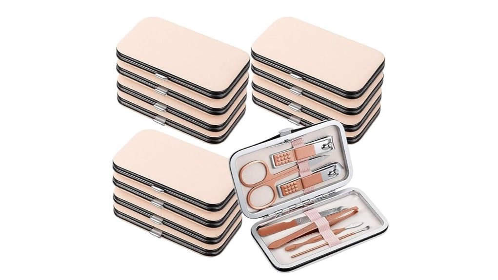 Best Mini Grooming Kits for Travel (TSA-Friendly) Packable 15 twelve stainless steel clips