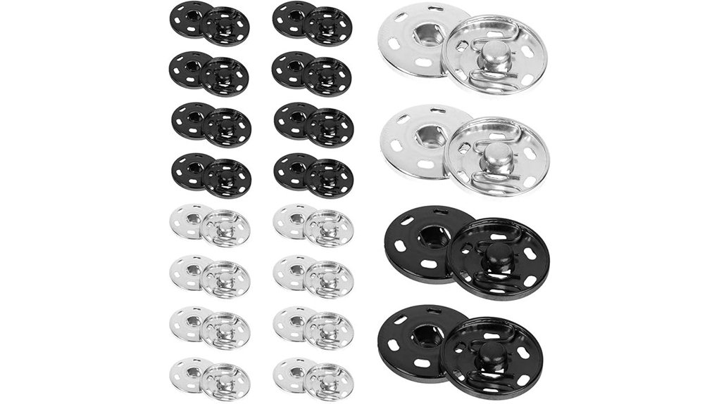 Travel Button Repair Kits (Quick Fix Packs) That Save The Day 13 twenty metal snap buttons