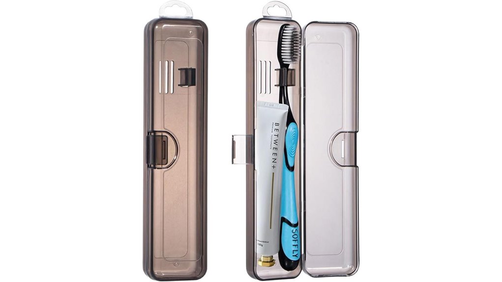 Best Toothbrush Travel Cases: UV Protection vs Plain 10 twin clear travel case