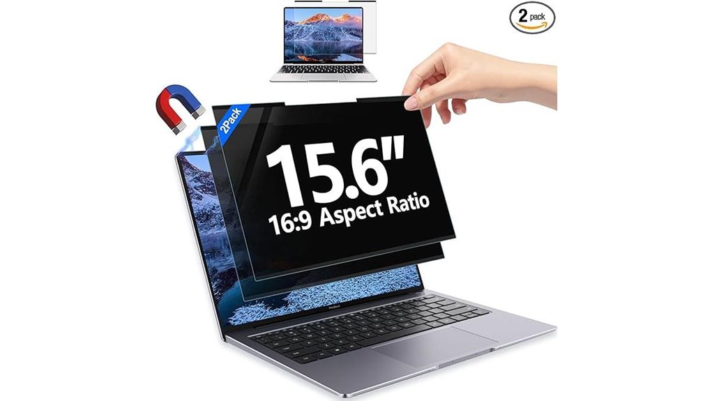 Top Privacy Screen Filters for Laptops—Keep Your View Private 15 twin magnetic anti blue filters