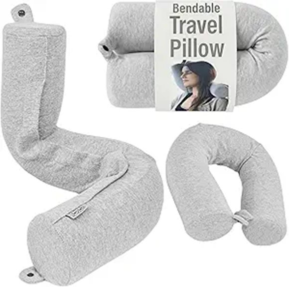 Memory Foam Travel Pillows That Relieve Neck Pain 12 twist memoryfoam travel pillow