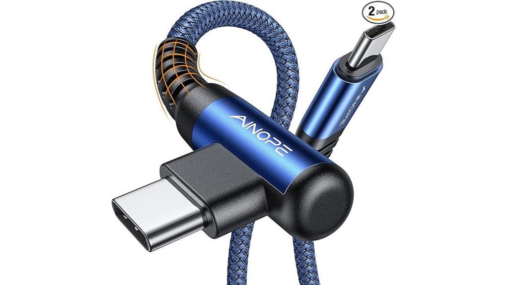 two 60w usb c 6 6ft